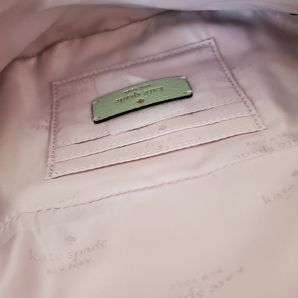 NWT KATE SPADE LEILA BELT BAG BEACH GLASS MINT FANNY PACK - Picture 7 of 7